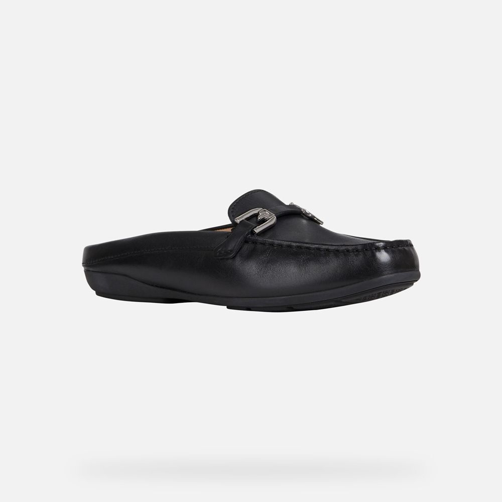 Mocassin Geox Annytah - Noir - Femme 348219-PNM